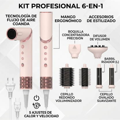 6-in-1 Professional Hair Dryer